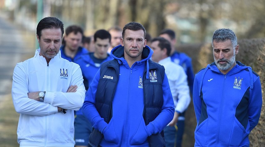 Офіційно: ФФУ подовжила контракти з Андрієм Шевченком та його тренерським штабом