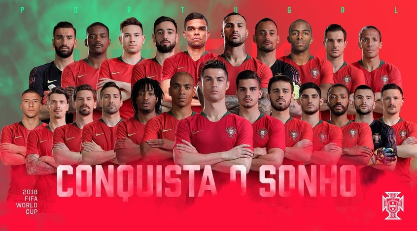 Португалия объявила окончательный состав на ЧМ-2018