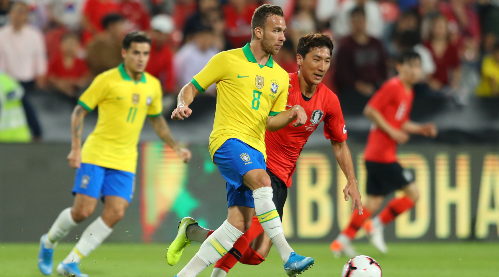 Товарищеские матчи: Бразилия разгромила Южную Корею, Хорватия обыграла Грузию